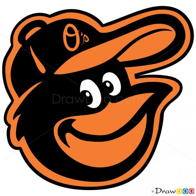 Orioles Logo - How to Draw Baltimore Orioles, Baseball Logos