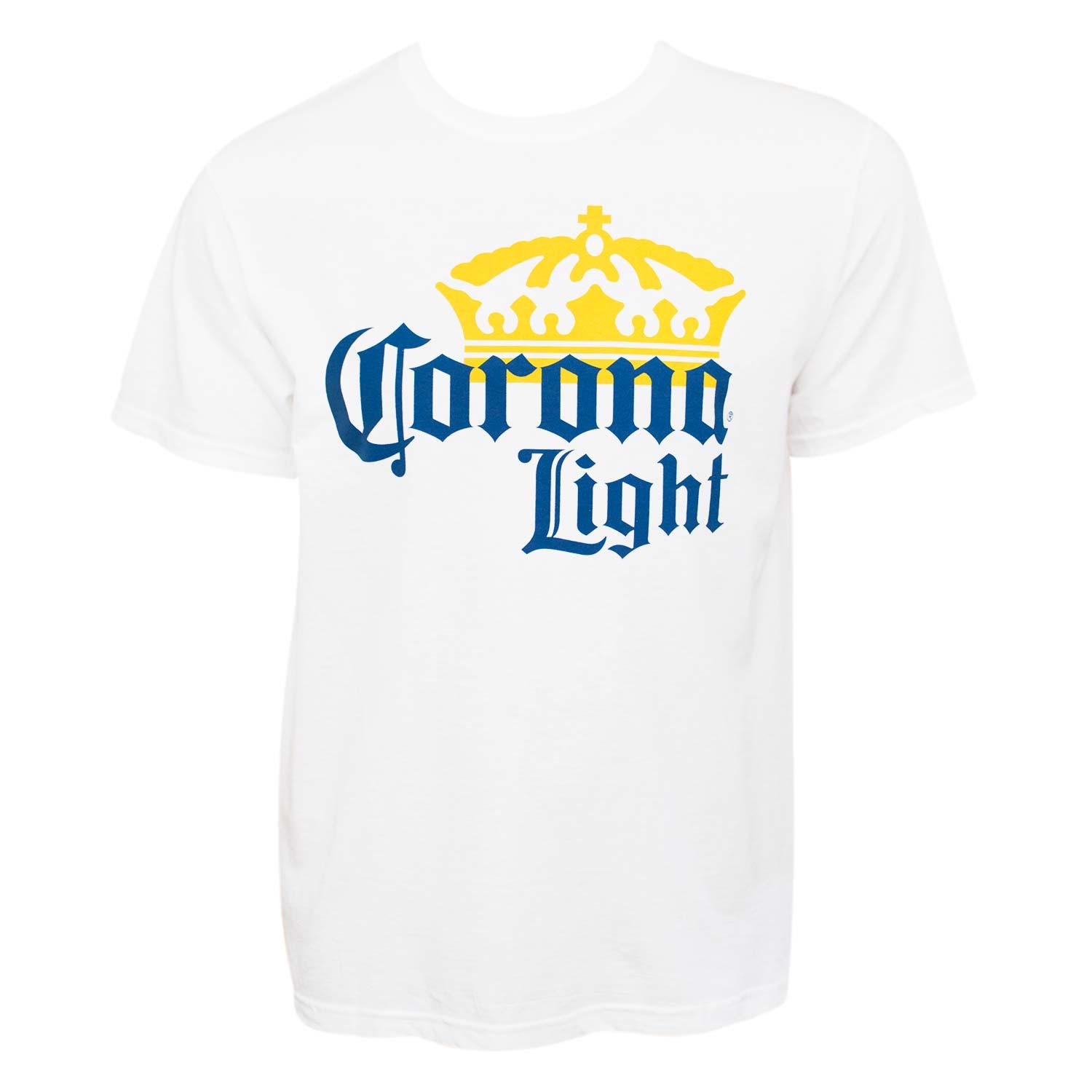 Corona Light Logo - Corona Extra - Corona Light Large Logo Tee Shirt - Walmart.com
