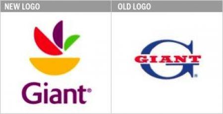 Old Food Brand Logo - New Logo for Giant Foods