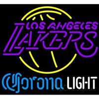 Corona Light Logo - Corona Light Neon Logo Los Angeles Lakers NBA Neon Sign 2 0007 ...