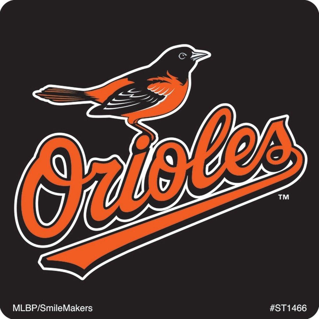Orioles Logo - Baltimore Orioles Logo Stickers - Stickers from SmileMakers