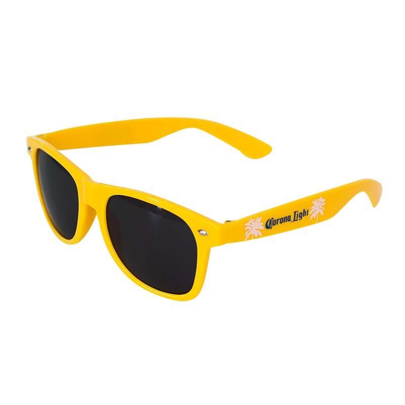 Corona Light Logo - Corona Light Logo Yellow Sunglasses