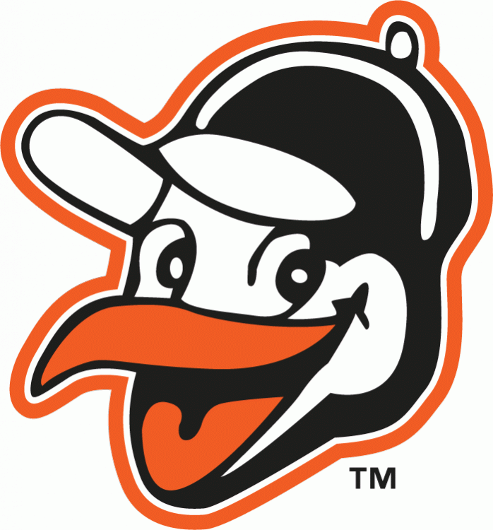 Baseball Bird Sports Logo - Orioles logo and uniform history - Camden Chat