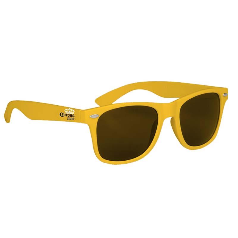 Corona Light Logo - Corona Light Logo Yellow Wayfarer Sunglasses
