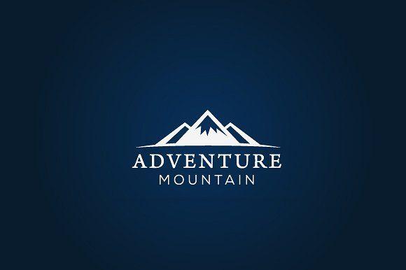 3 Blue Mountains Logo - Mountain Logos 