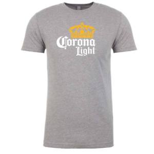 Corona Light Logo - Corona Light Logo Men's TShirt Gray | eBay