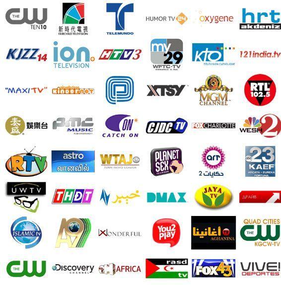 All TV Channels Logo - TV-Channel-logos-Examples | Logo Design | Pinterest | Tv channel ...
