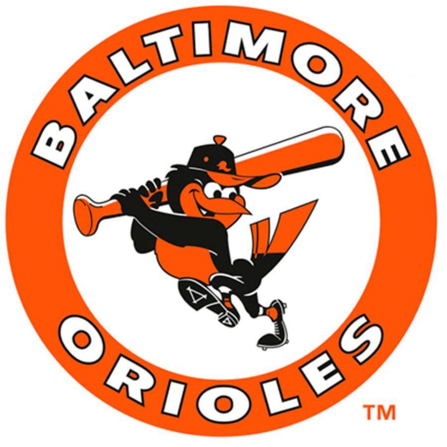 Baltimore Logo - Baltimore Orioles Fathead Logo Giant Removable Decal