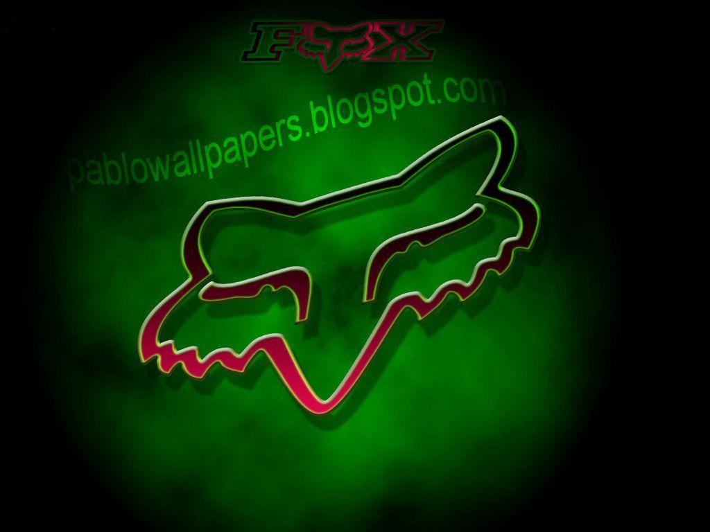 Fox Racing with Monsters Logo - wallpaper: Wallpaper Fox Racing