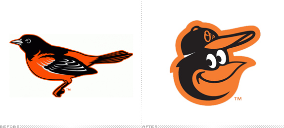 Baltimore Orioles Bird Logo - Brand New: Baltimore Orioles