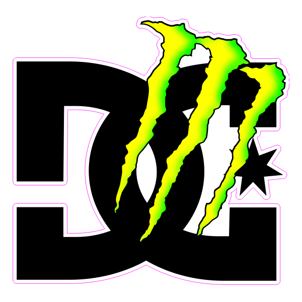 Cool Fox and Monster Logo - Pink Monster Energy Logo Png Images
