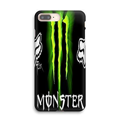 Fox and Monster Logo - Fox and Monster Logo Soft Gel Case for iPhone 8 Plus