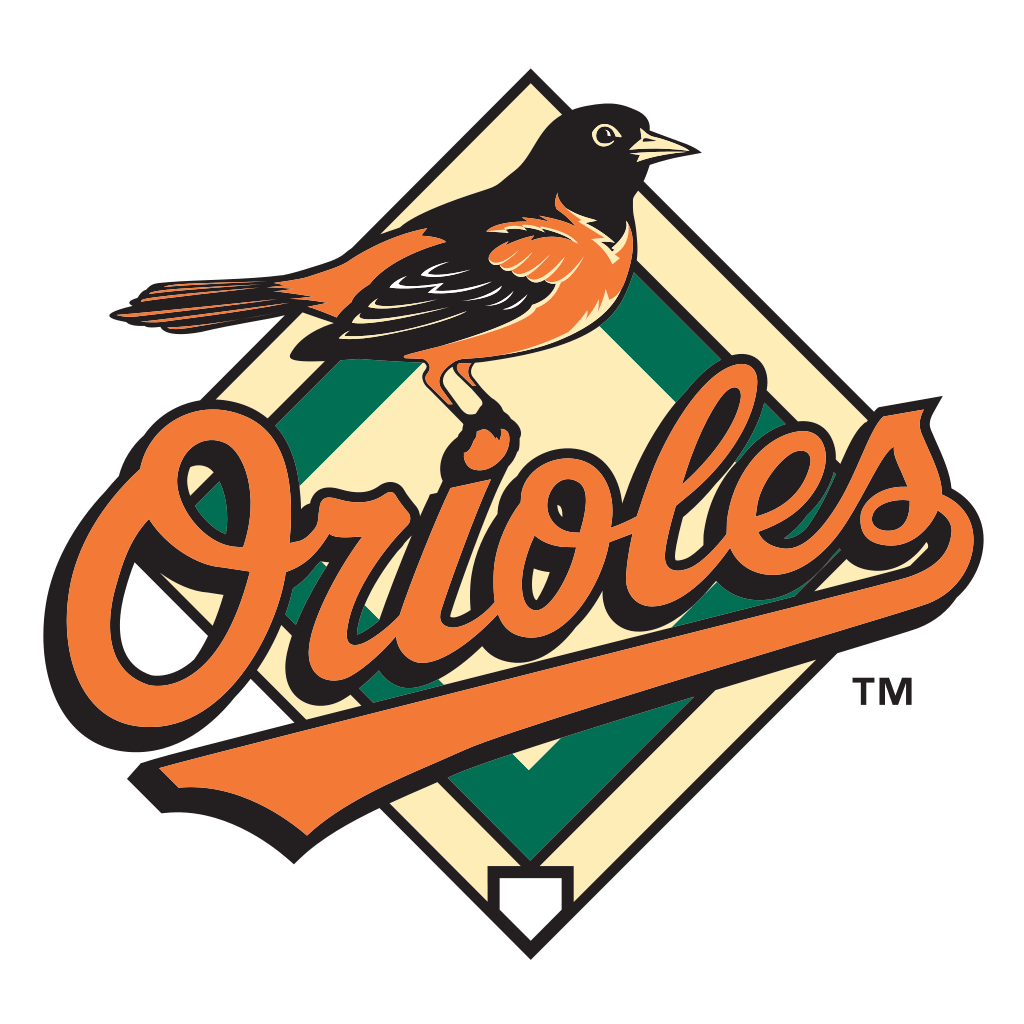 Baltimore Orioles Bird Logo - Baltimore Orioles Bird Logo transparent PNG - StickPNG