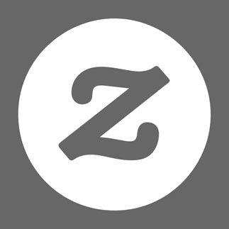 Blue Circle White Z Logo - image of Z Logo Blue Circle - #SpaceHero