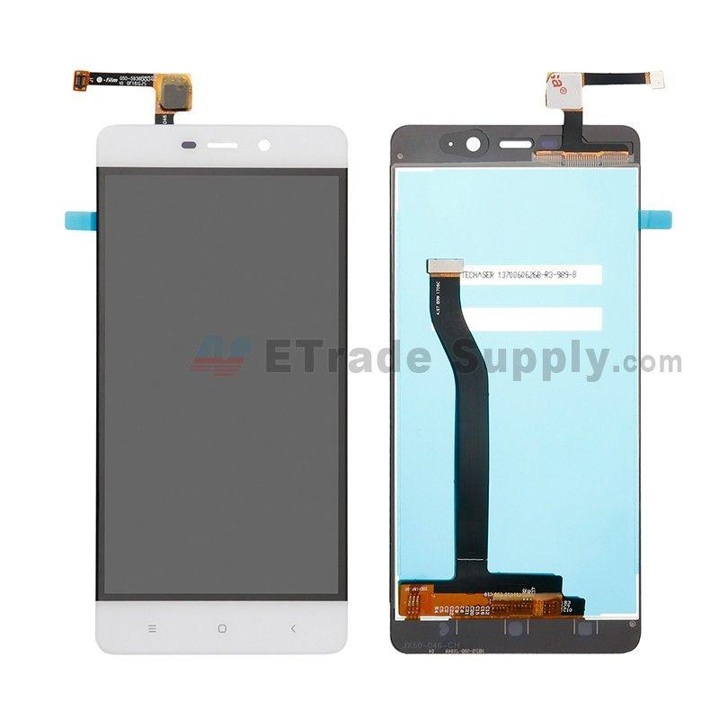 White Xiaomi Logo - Xiaomi Redmi 4 LCD Screen and Digitizer Assembly