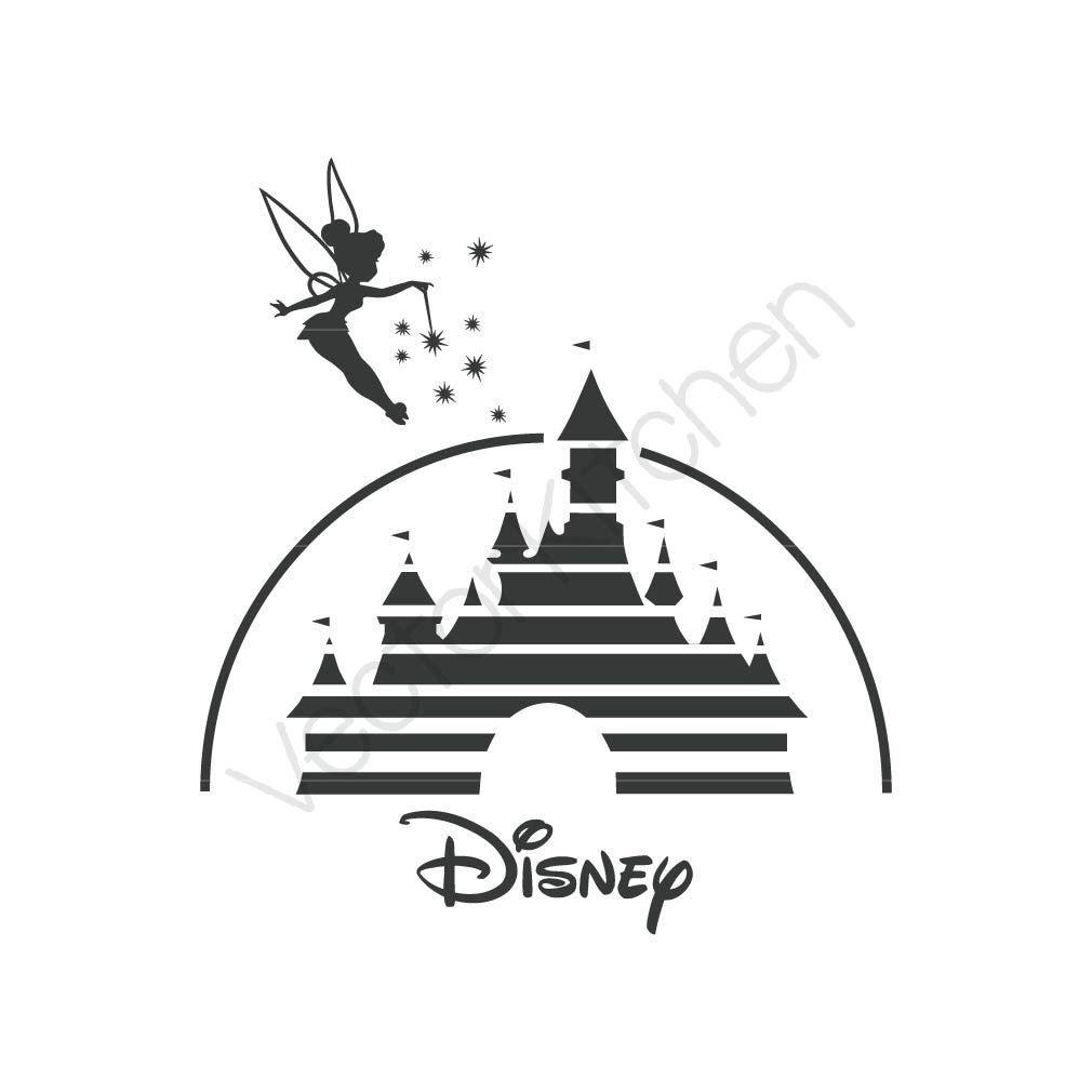 Tinkerbell Disney Castle Logo - Pin by Tiffany Vinson on Girl's Disney Trip!! | Pinterest | Disney ...