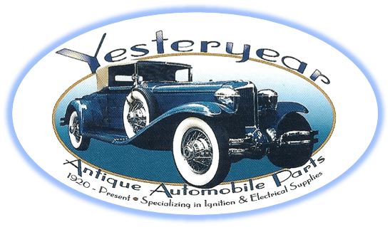 Vintage Car Parts Logo - Yesteryear Antique Auto Parts