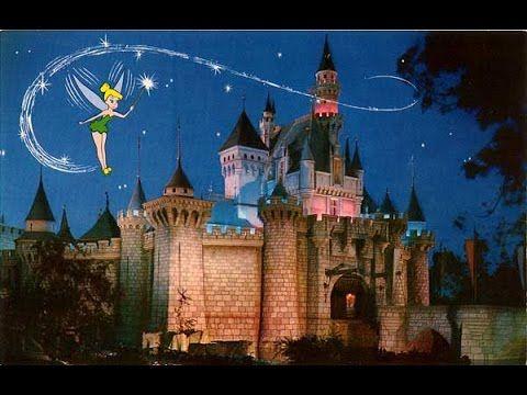 Tinkerbell Disney Castle Logo - Tinkerbell Flying From Cinderella's Castle - Wishes Nightime ...