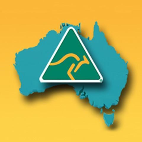 Australian Made Logo - Arrh the Australian Made logo! – Slicker Stickers