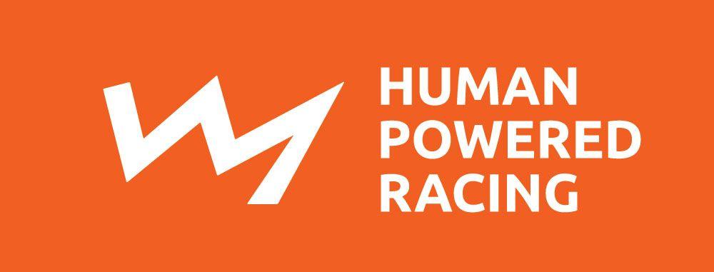 White On Orange Logo - Brand guidelines | Human Powered Racing