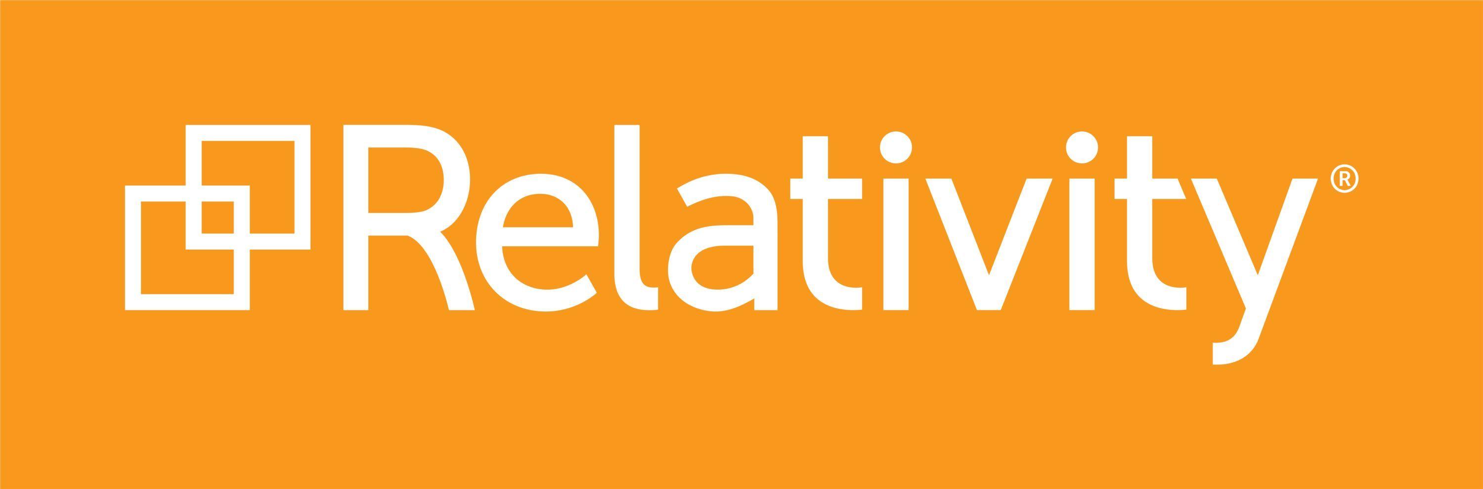 Orange and White Brand Logo - Media Gallery & Brand Guide | Relativity