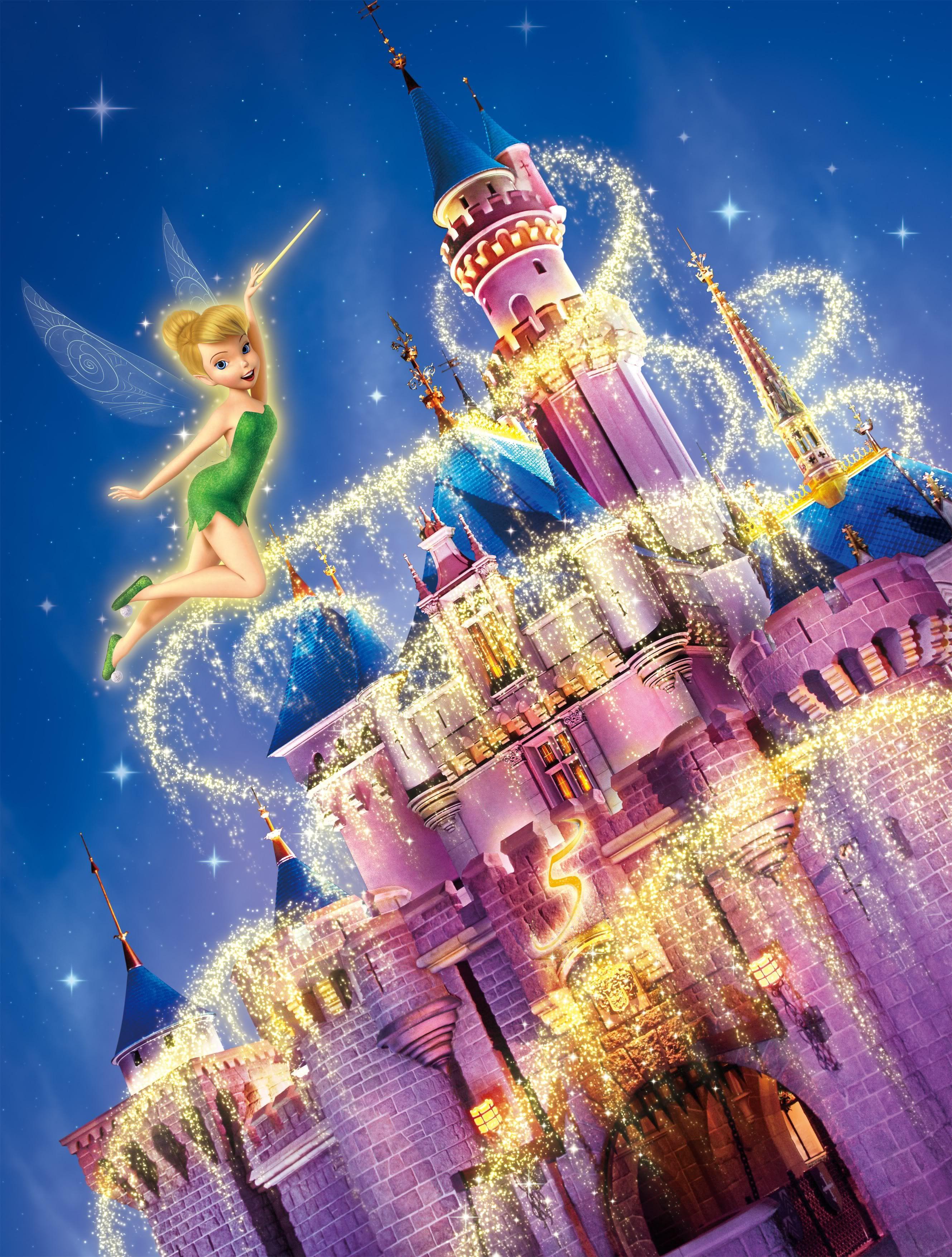 Tinkerbell Disney Castle Logo LogoDix