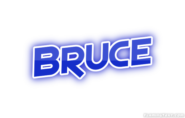 Bruce Logo - Barbados Logo. Free Logo Design Tool from Flaming Text