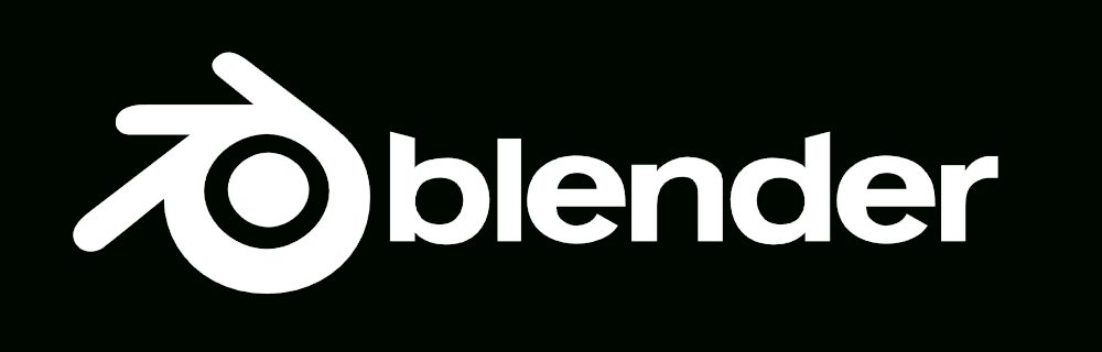 White Logo - Logo — blender.org