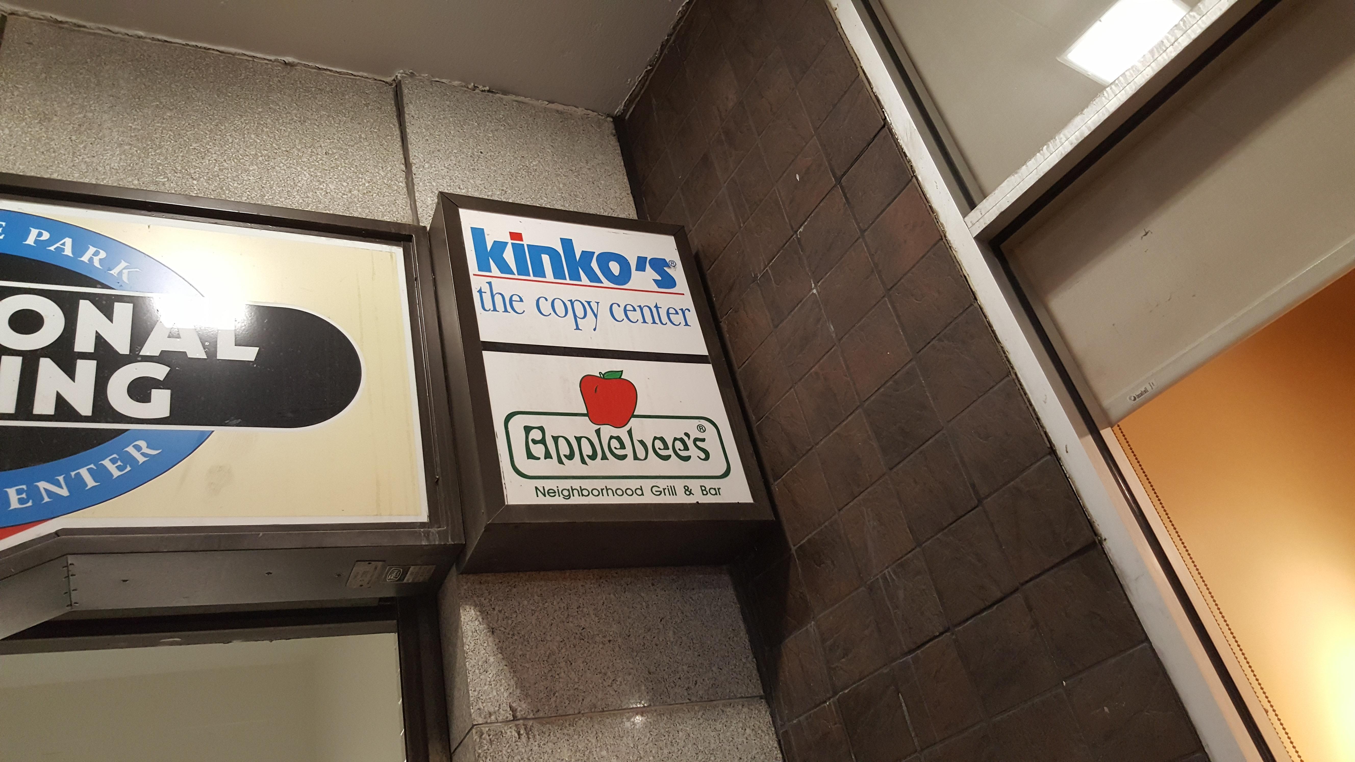 Kinko S Logo - How old do you think this pre-FedEx sign for Kinko's is? [5312 x ...