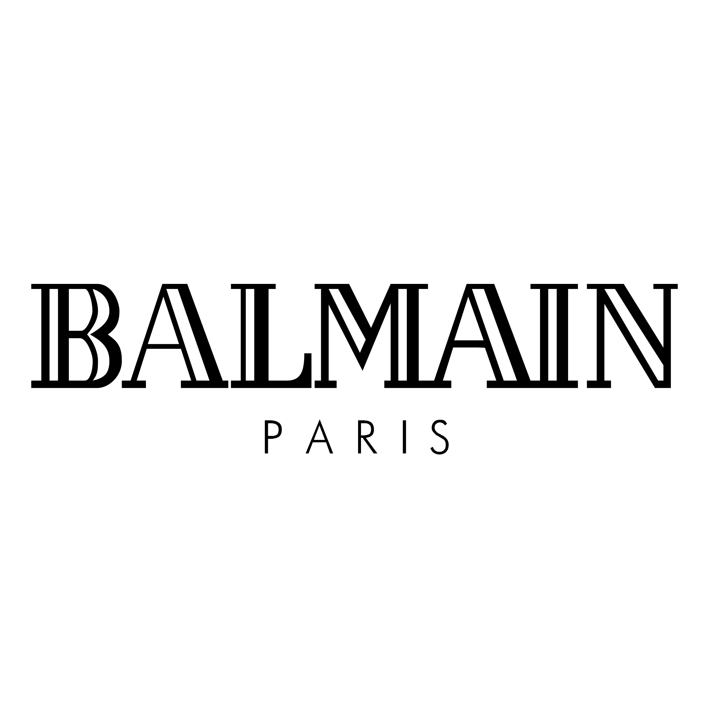 Balmain Transparent Logo - Balmain 01 Logo PNG Transparent & SVG Vector - Freebie Supply