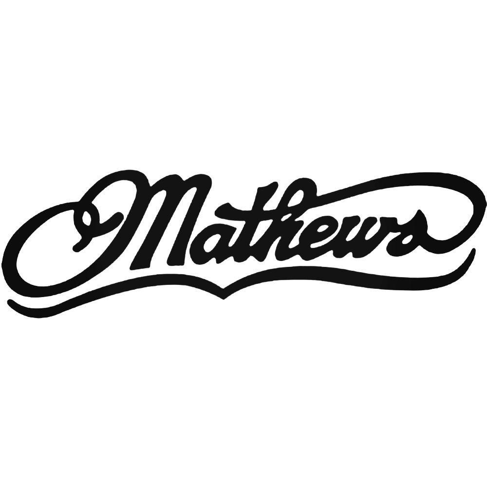 Matthews Logo - Matthews Logo Decal