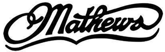 Matthews Logo - Matthews Logo Vinyl Sticker