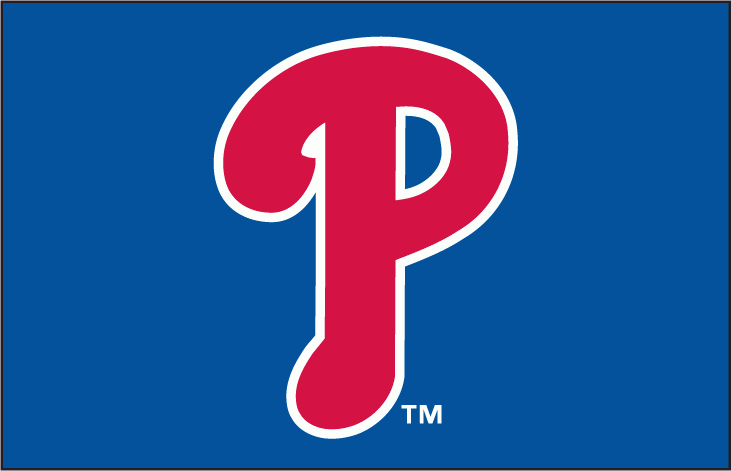 P Baseball Logo - Philadelphia Phillies Cap Logo - National League (NL) - Chris ...