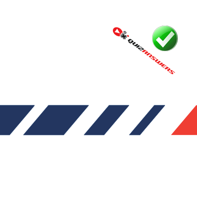 Blue and Red Stripe Logo - Red and blue stripe Logos