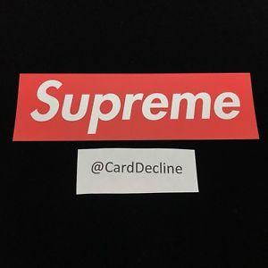 F Box Logo - Supreme Double Sided F&F Box Logo Sticker 100% Authentic | eBay