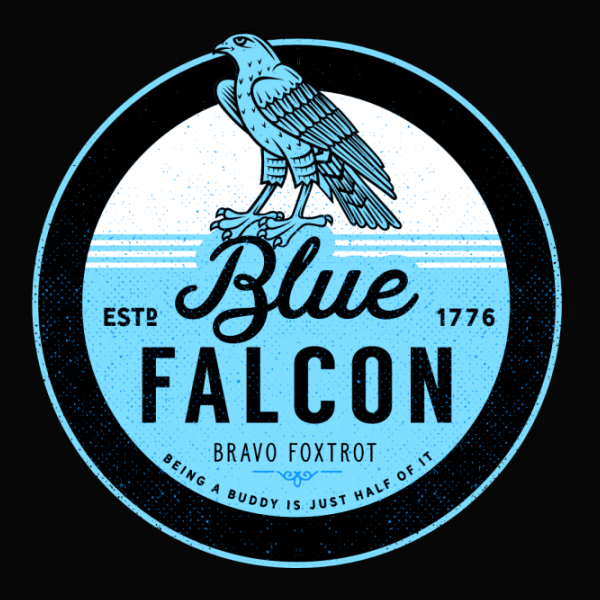 Blue Falcon Logo - BLUE FALCON LOGO | StoreFrontier™