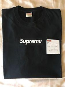 F Box Logo - Supreme Black F&F Box Logo Tee Size L