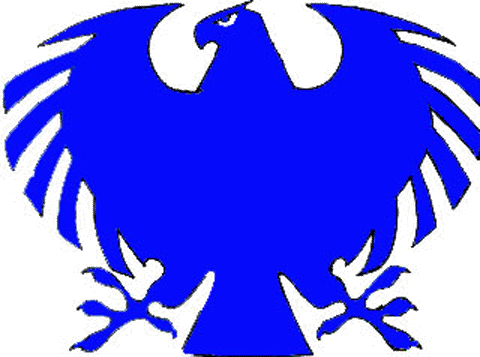 Blue Falcon Logo - Picture of Blue Falcon Superhero Logo