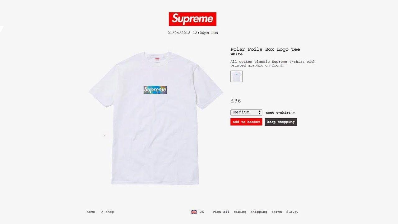 F Box Logo - UNRELEASED* SUPREME BOX LOGO COMING THIS YEAR! (2018) - YouTube