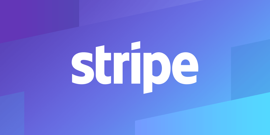 White and Blue Striped Logo - Stripe - Online payment processing for internet businesses