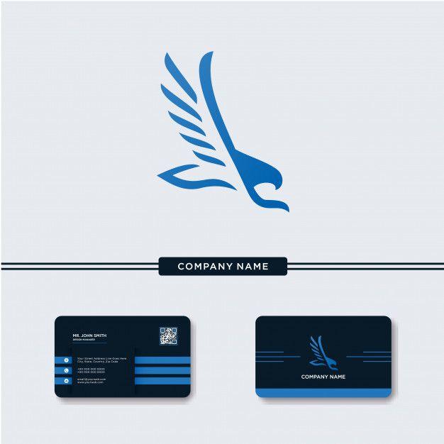 Blue Falcon Logo - Blue falcon logo vector template Vector | Premium Download