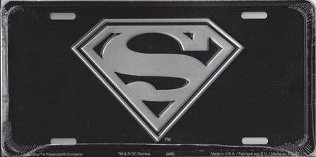 Black Silver Superman Logo - SUPERMAN LOGO