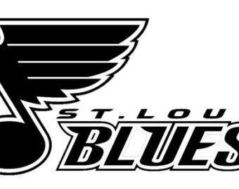 STL Blues Logo - St louis blues decal