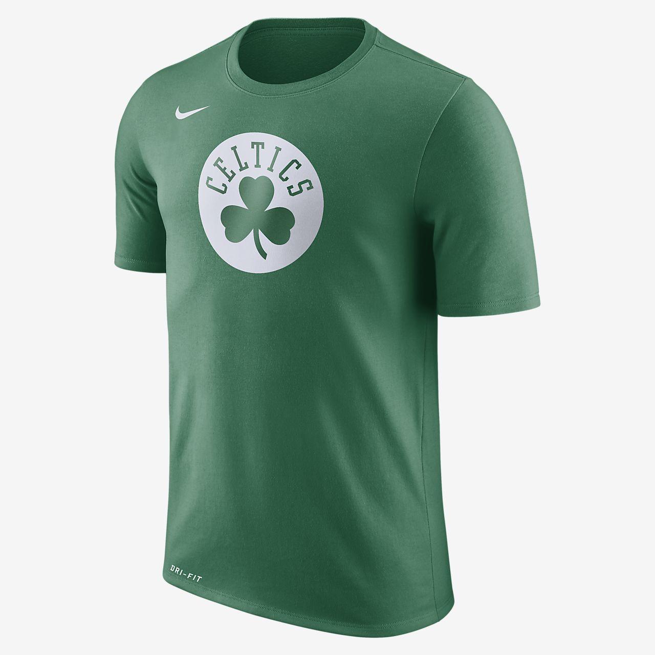 Boston T Logo - Boston Celtics Nike Dry Logo Men's NBA T-Shirt. Nike.com IN