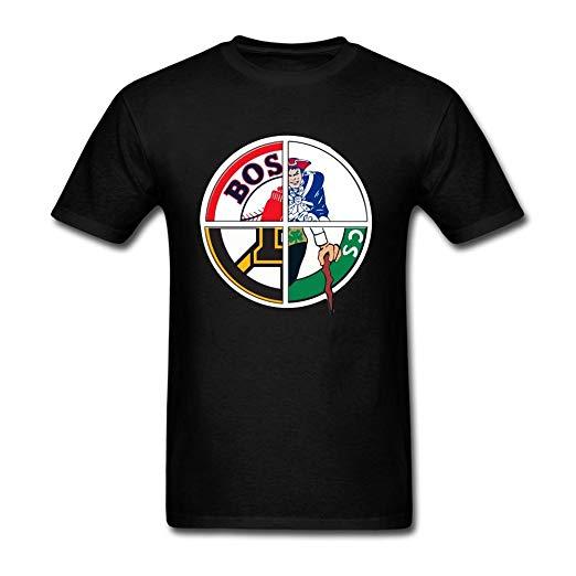 Boston Sports Logo - Amazon.com: Onam Men's Boston Sports Teams Logos T Shirt S: Clothing