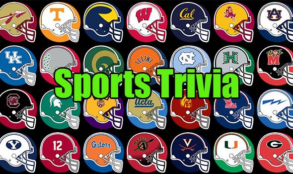 College Football Sport Team Logo - Sports Trivia: College Football Team Names