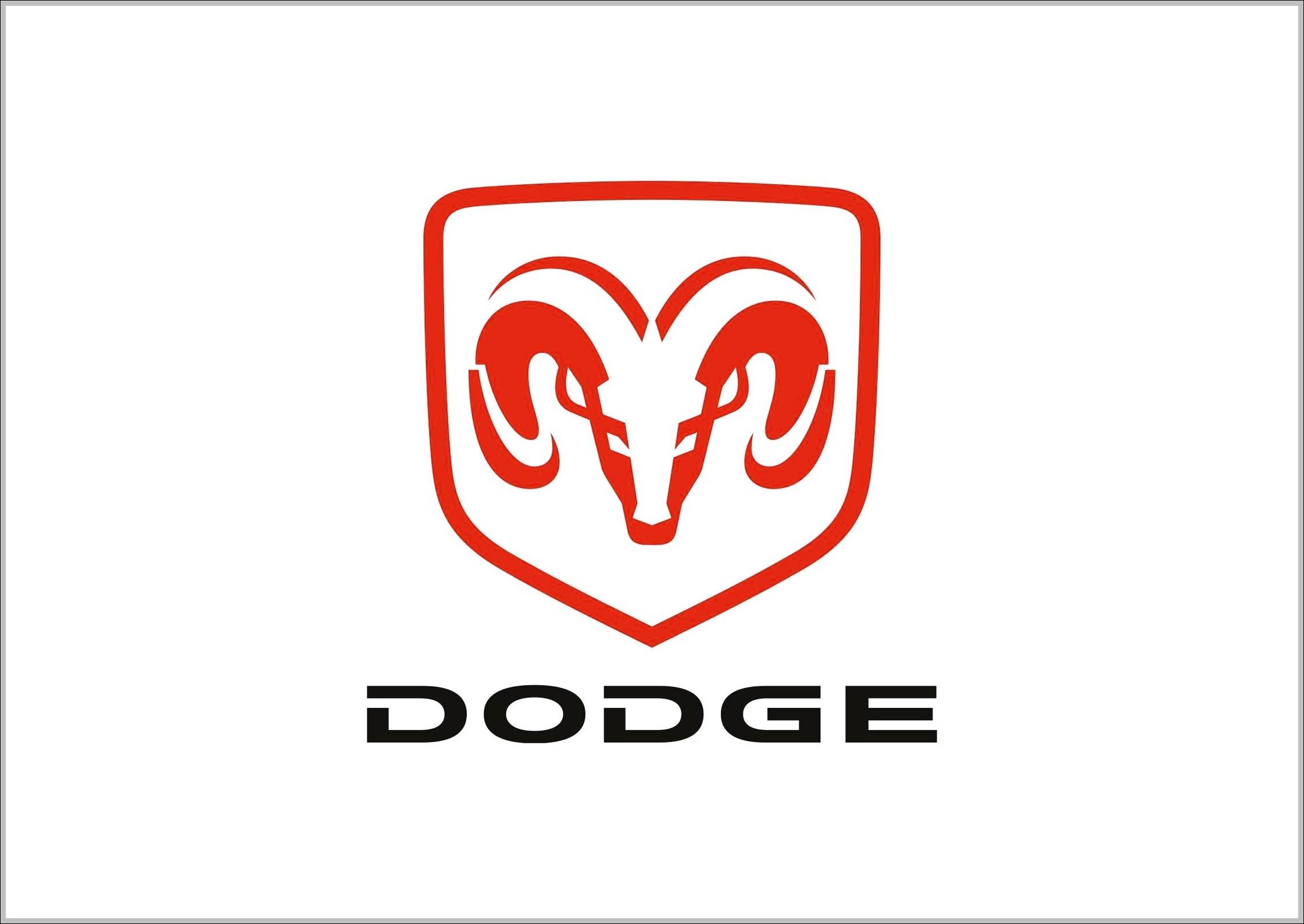 Red Dodge Logo - Dodge logo RAM red | Logo Sign - Logos, Signs, Symbols, Trademarks ...