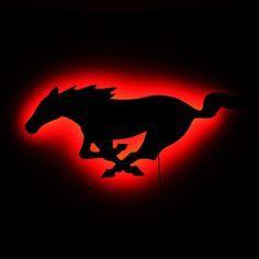 Running Mustang Logo - 8 Best Mustang - Logo images | Mustang logo, Rolling carts, 2010 ...
