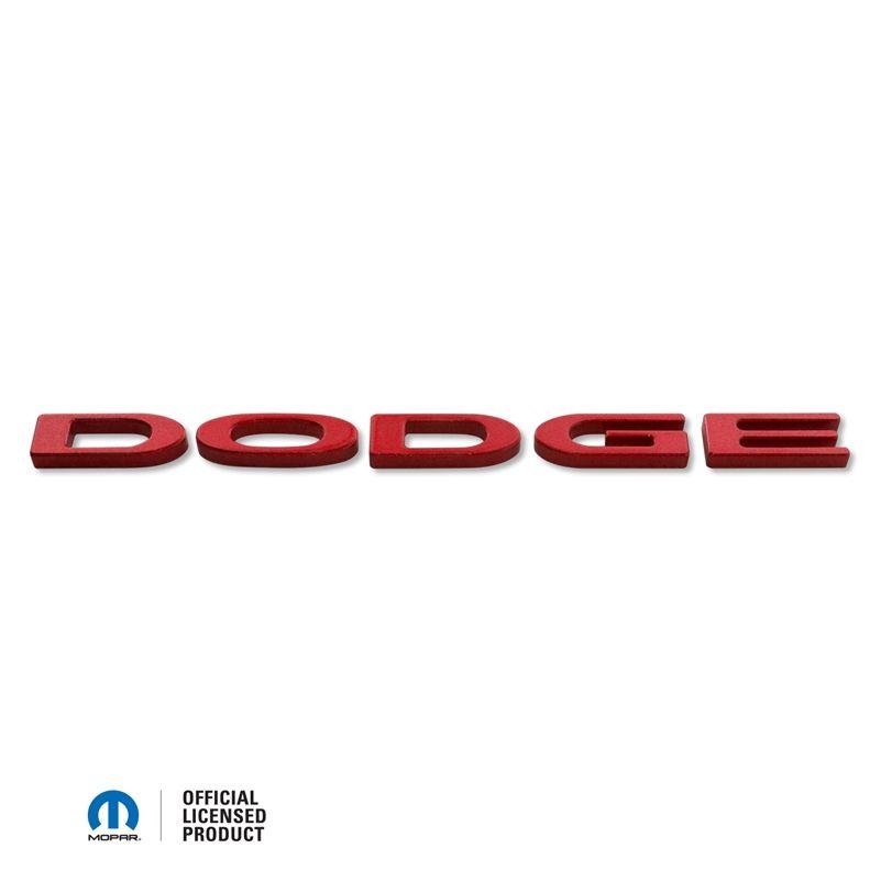 Red Dodge Logo - Challenger 