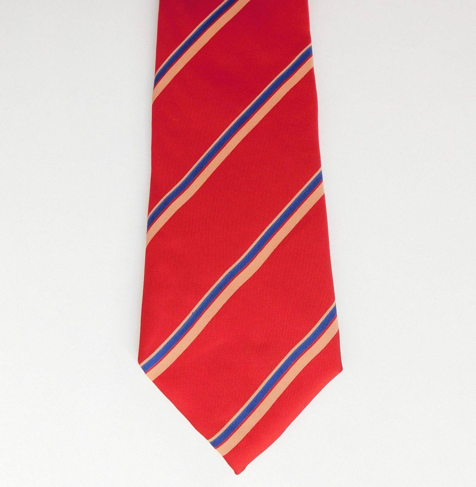 Red and Blue Striped Logo